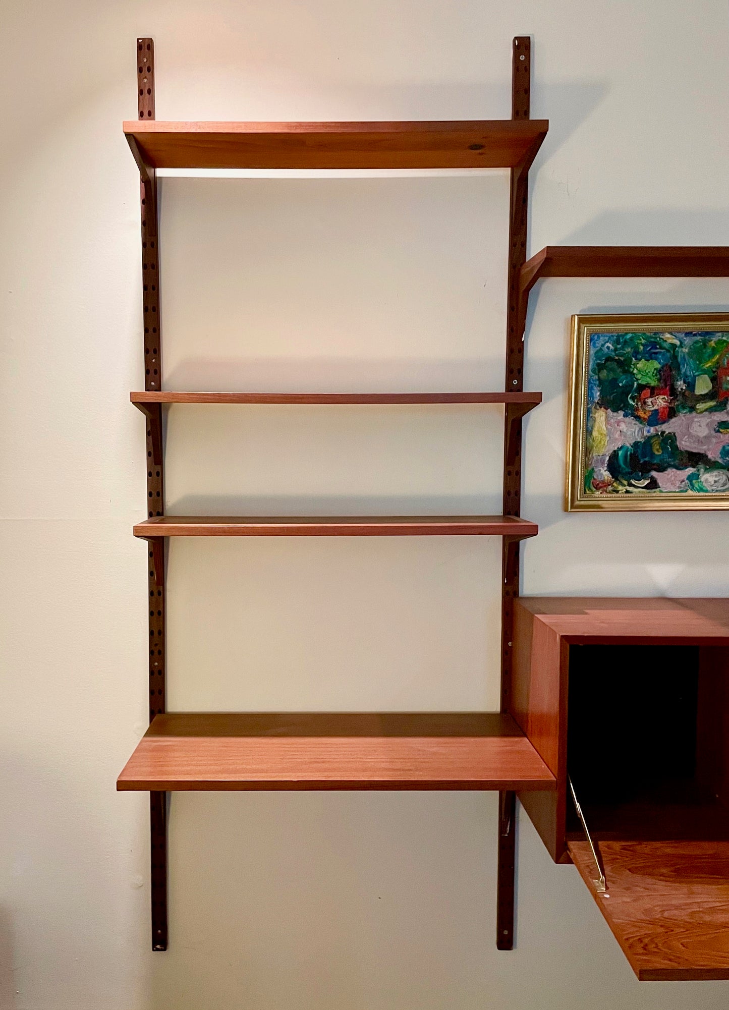 SOLD – Poul Cadovius Cado Royal Wall Unit in Teak