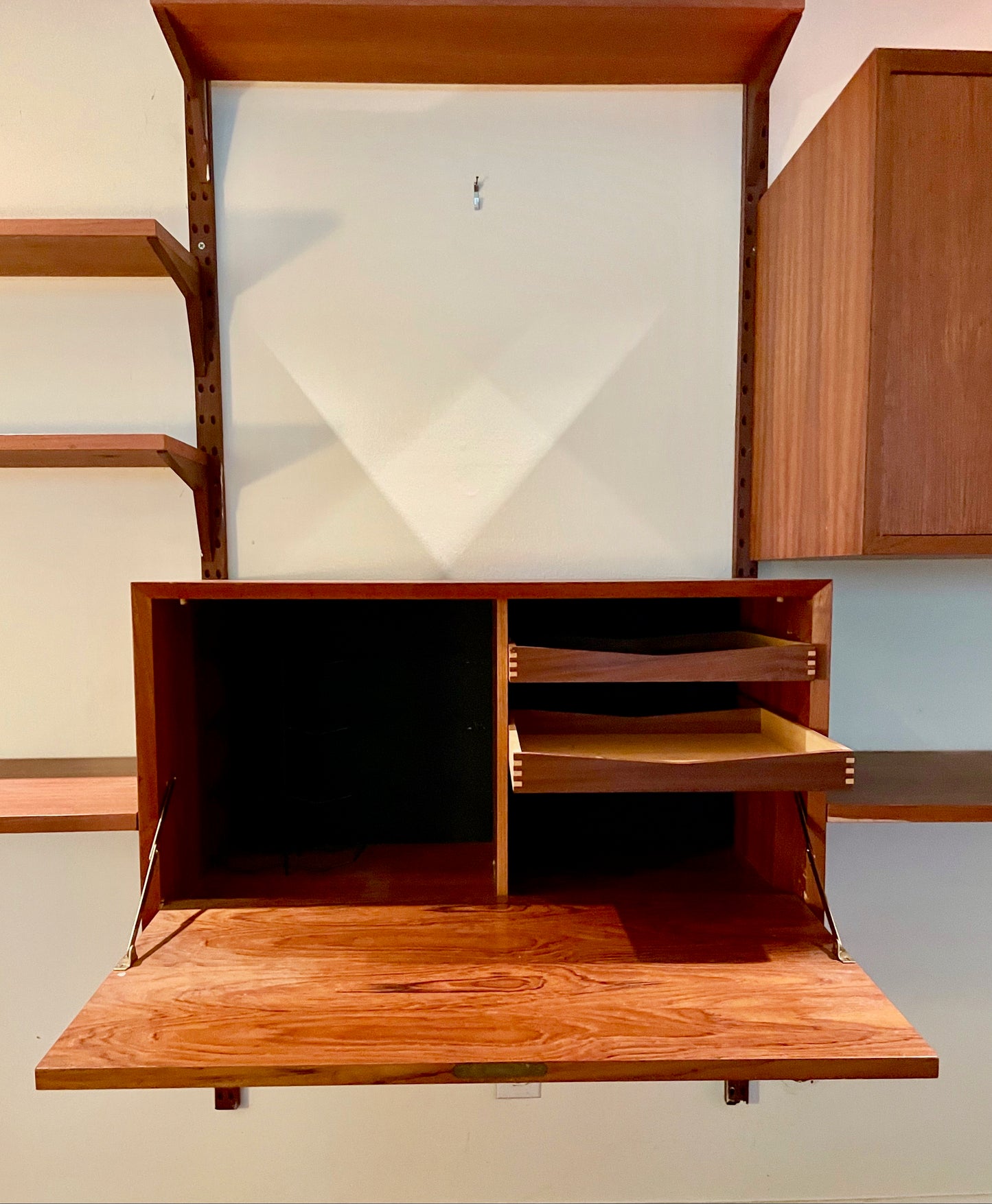 SOLD – Poul Cadovius Cado Royal Wall Unit in Teak