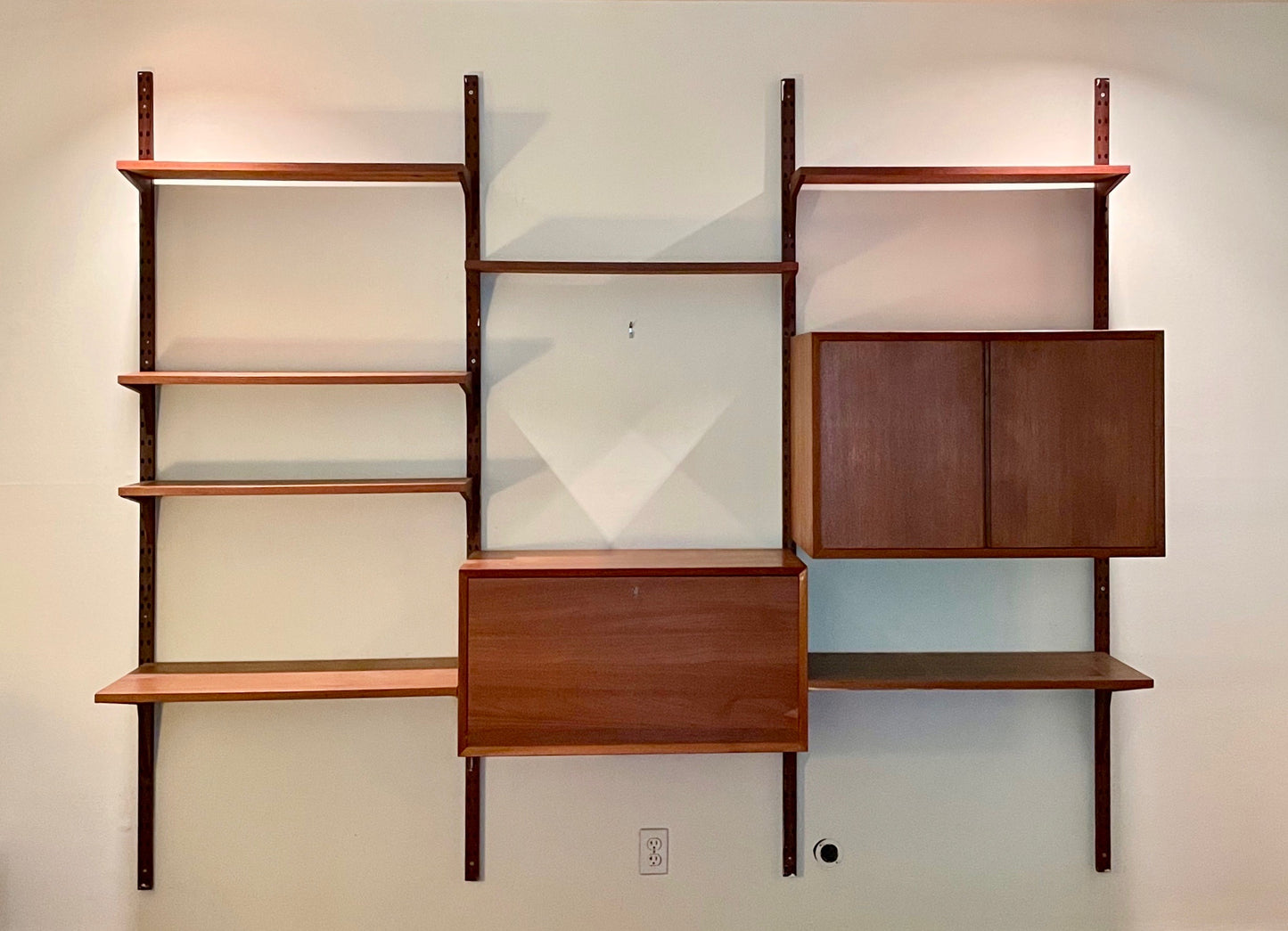 SOLD – Poul Cadovius Cado Royal Wall Unit in Teak