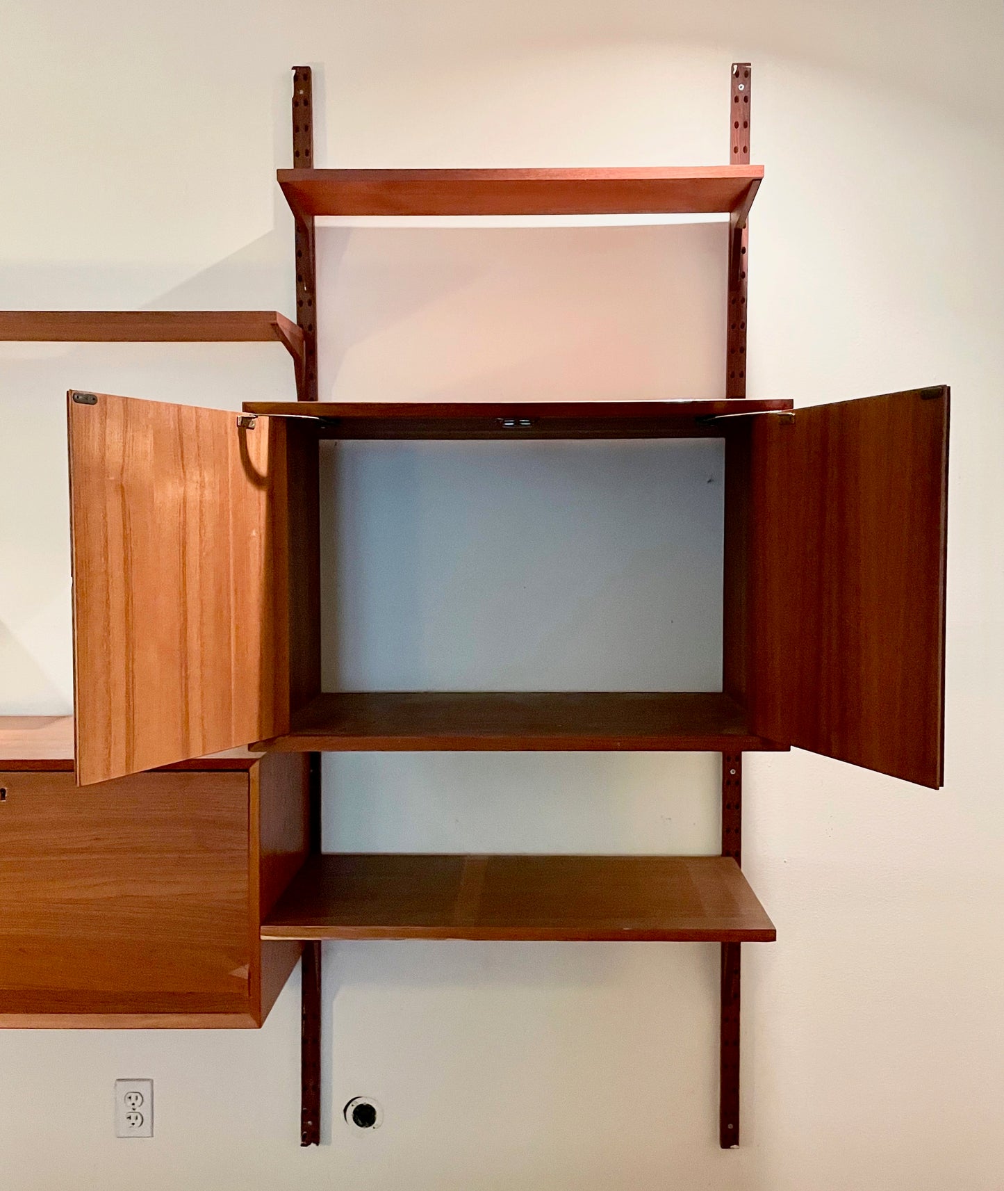 SOLD – Poul Cadovius Cado Royal Wall Unit in Teak
