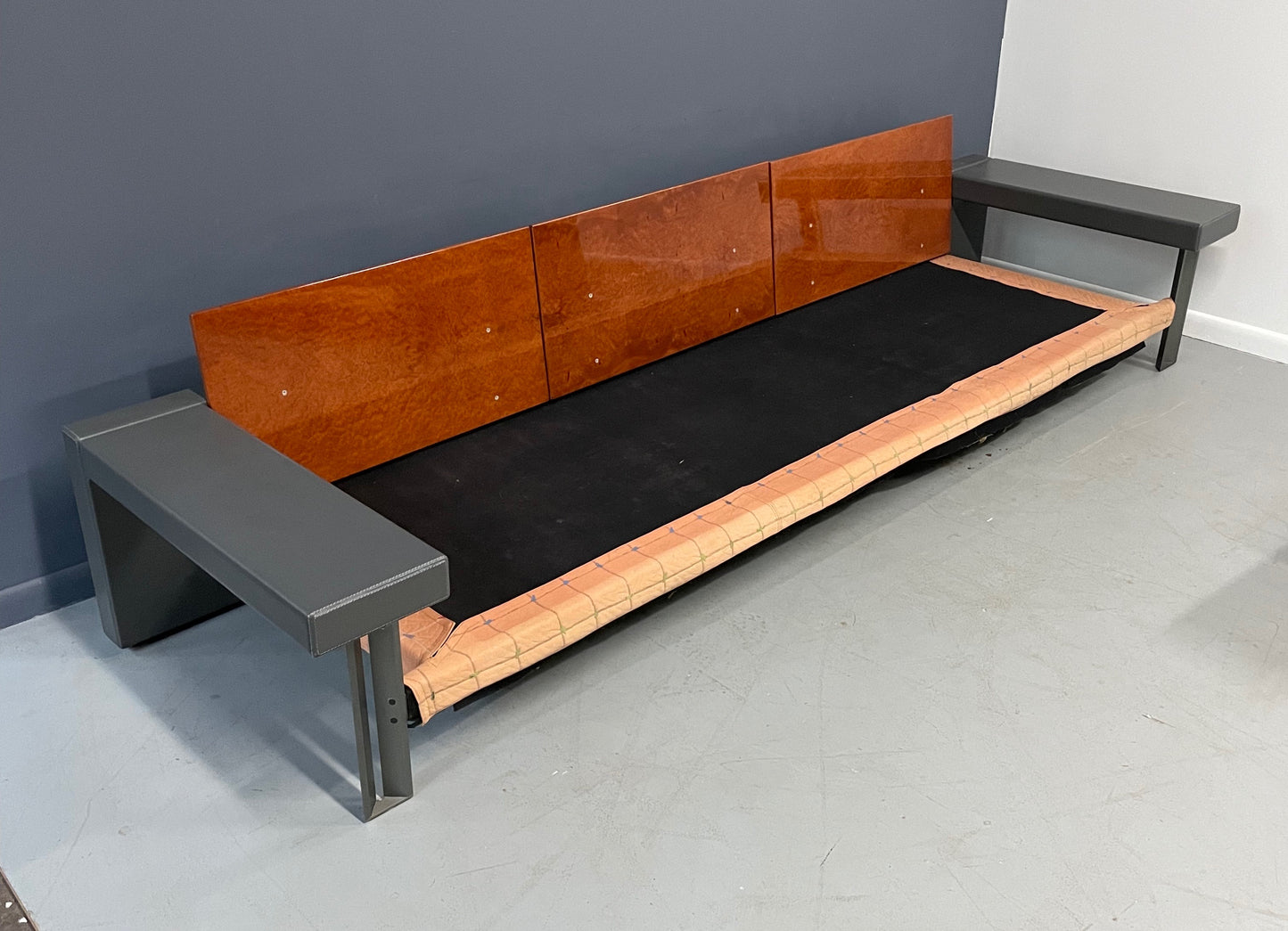 SOLD – Giovanni Offredi for Saporiti Impressive Post Modern Sofa