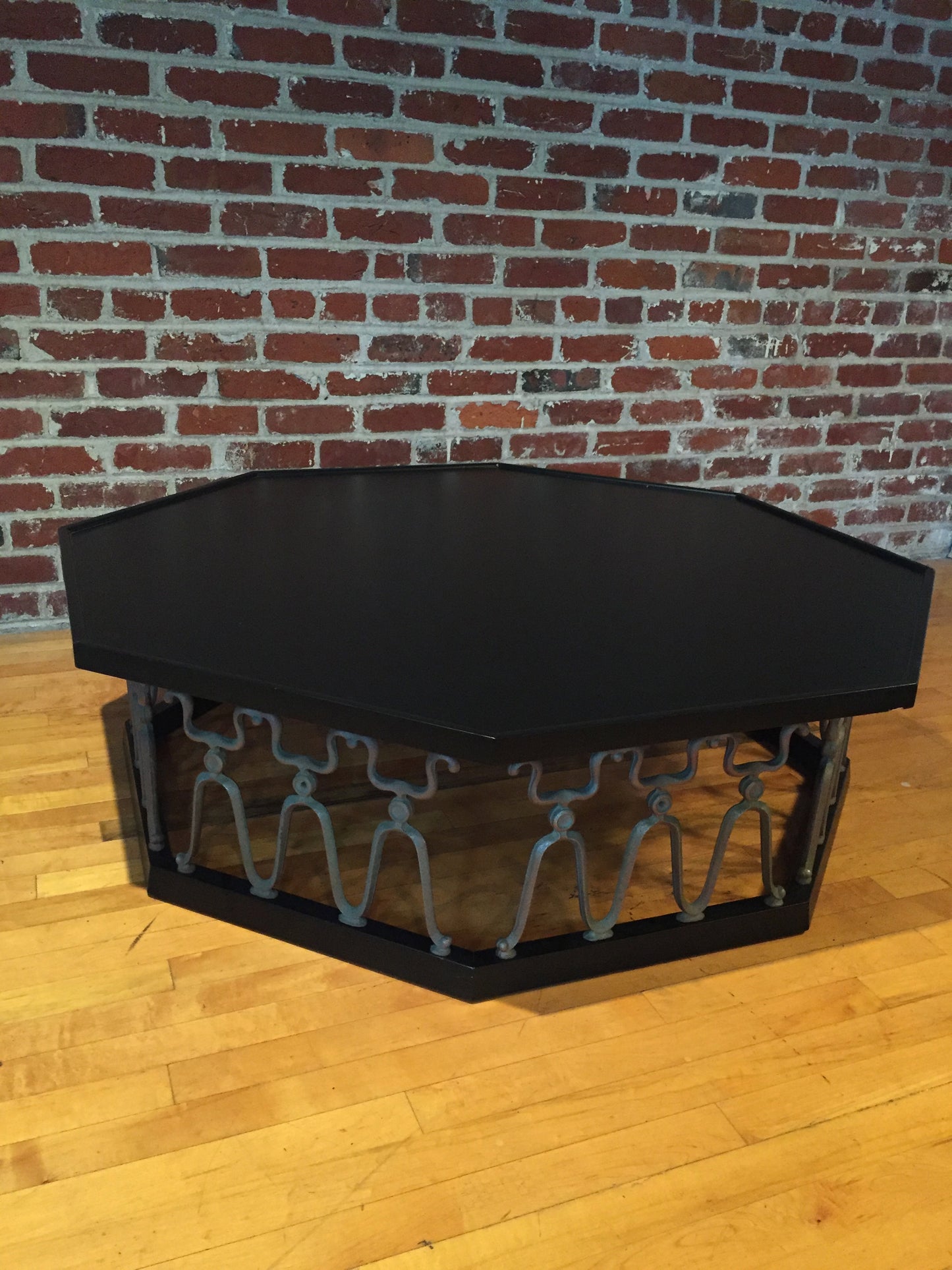 SOLD – Casa Del Sol Coffee Table by John Van Koert for Drexel Ebonized Mid Century