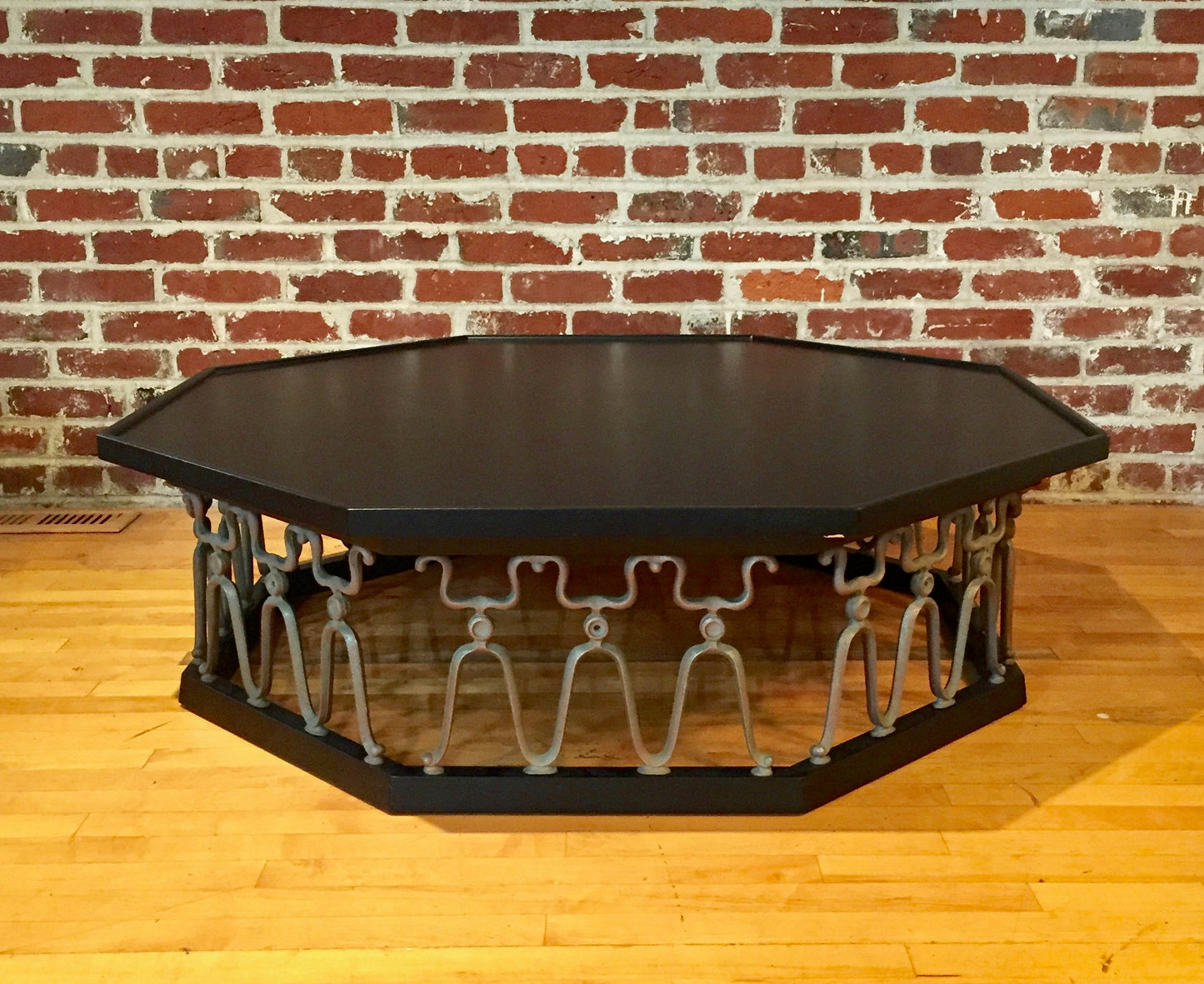 SOLD – Casa Del Sol Coffee Table by John Van Koert for Drexel Ebonized Mid Century