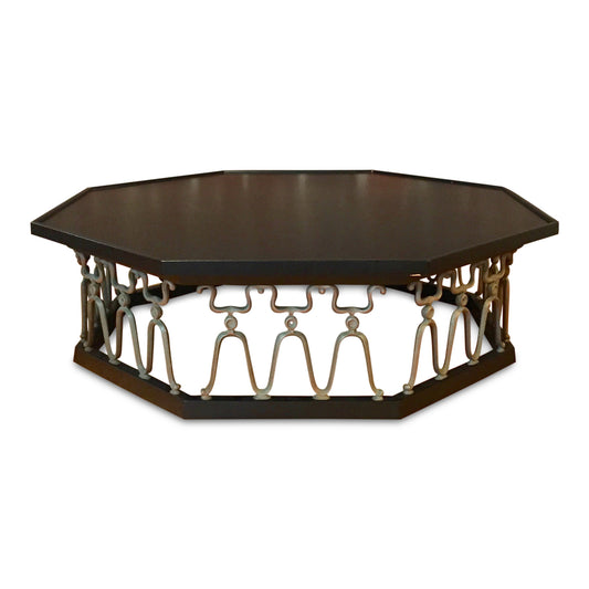 SOLD – Casa Del Sol Coffee Table by John Van Koert for Drexel Ebonized Mid Century