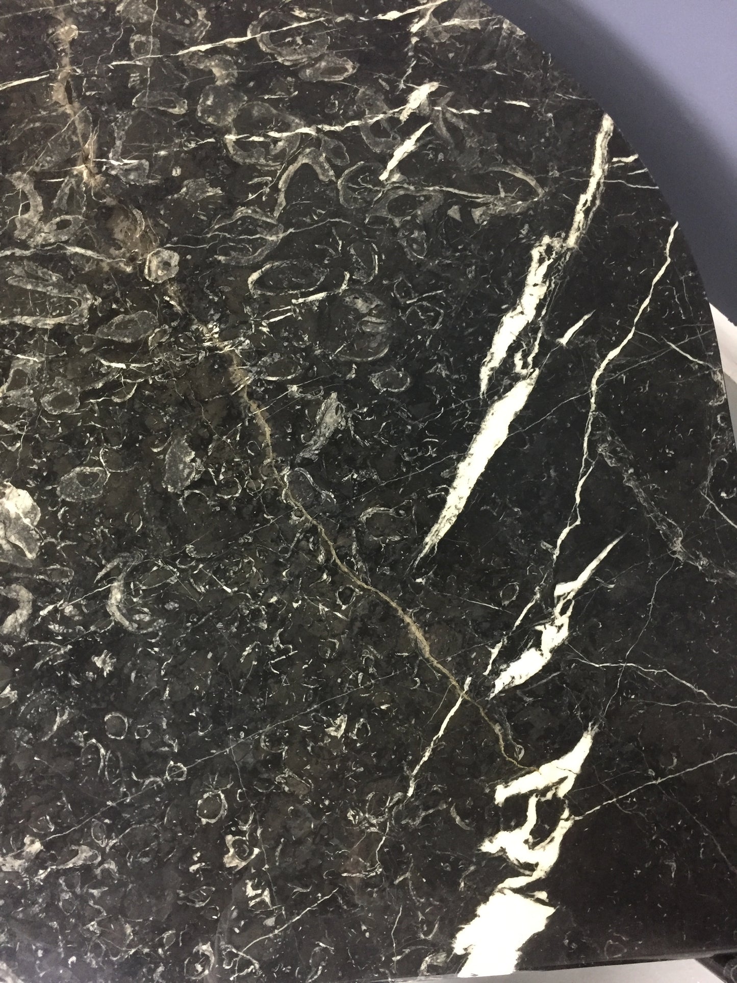 Marble Black and White Cocktail Table Made in Italy Midcentury