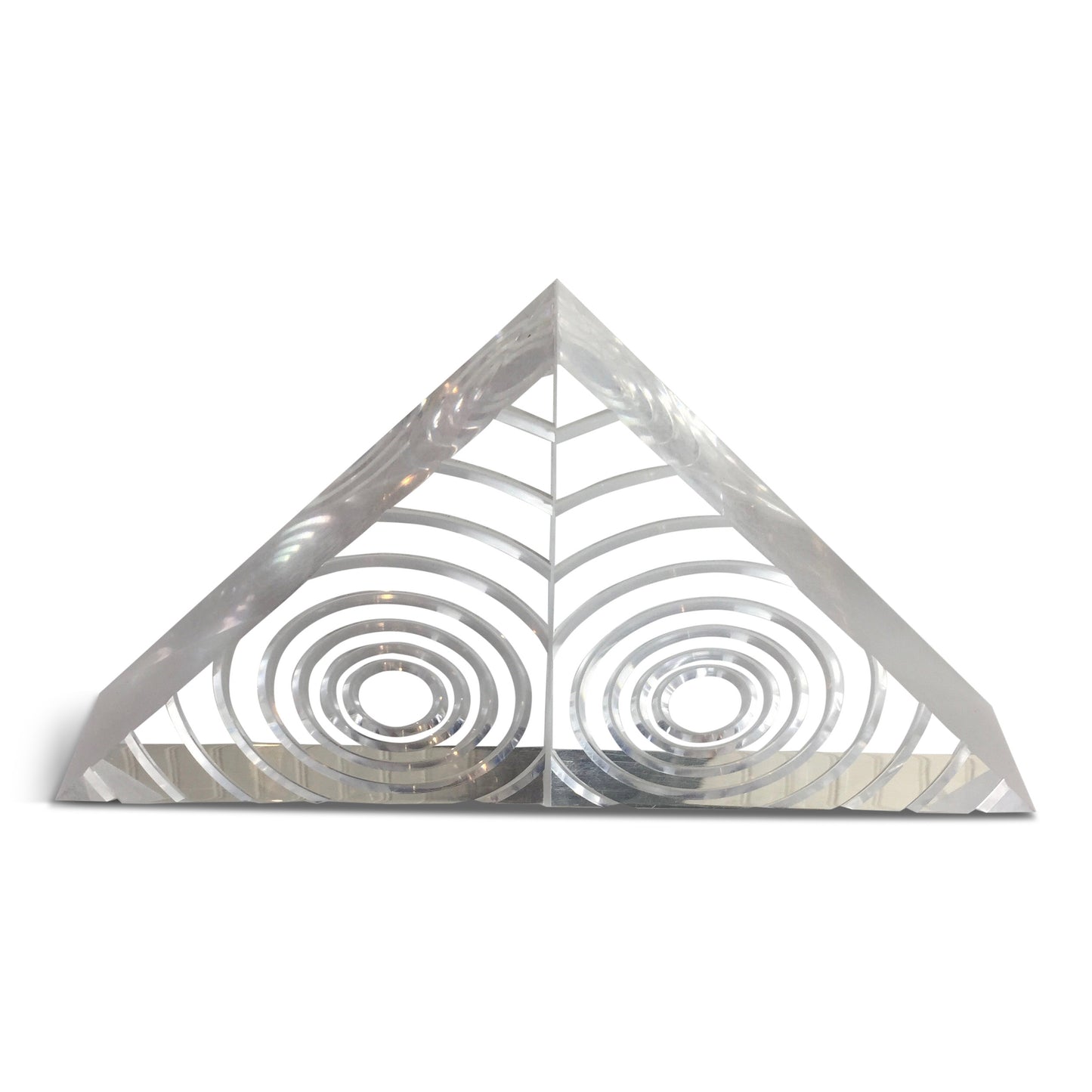 Astrolite Lucite Bookends - a Pair