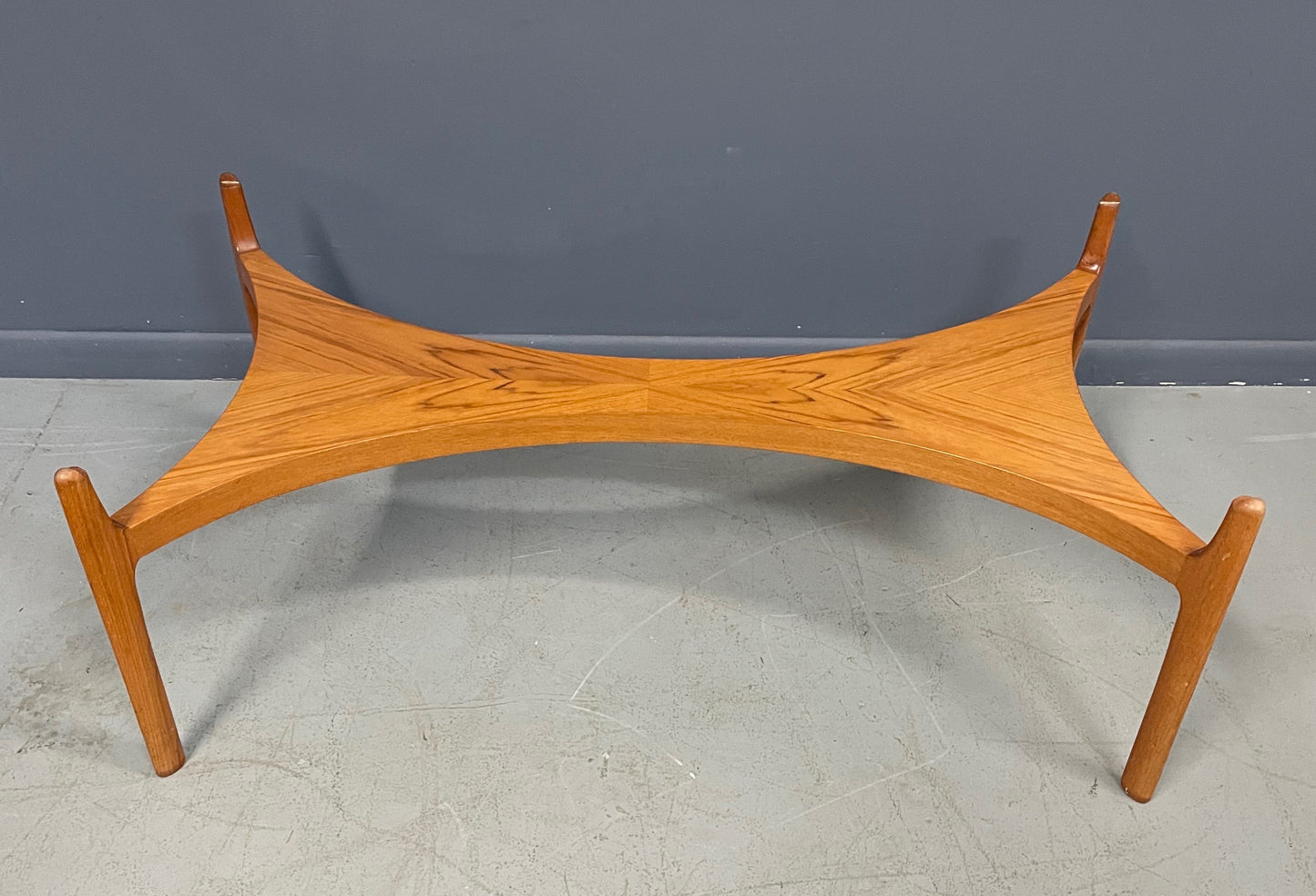 SOLD – Sculptural Teak Coffee Table by Sven Ellekaer for Christian Linneberg