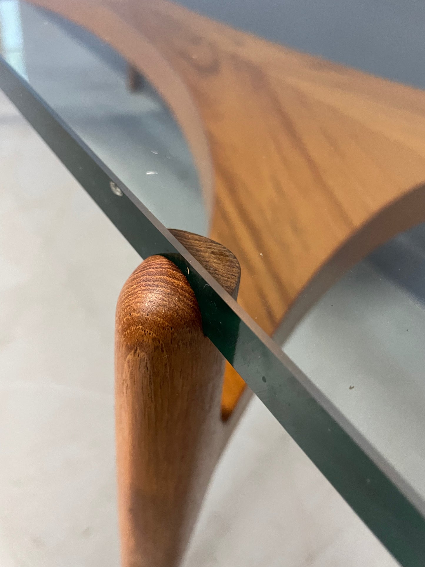 SOLD – Sculptural Teak Coffee Table by Sven Ellekaer for Christian Linneberg