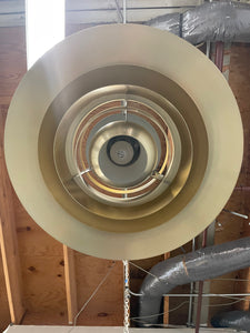 Pendant Lamp by Preben Fabricius & Jørgen Kastholm for Nordisk Solar Mid Century