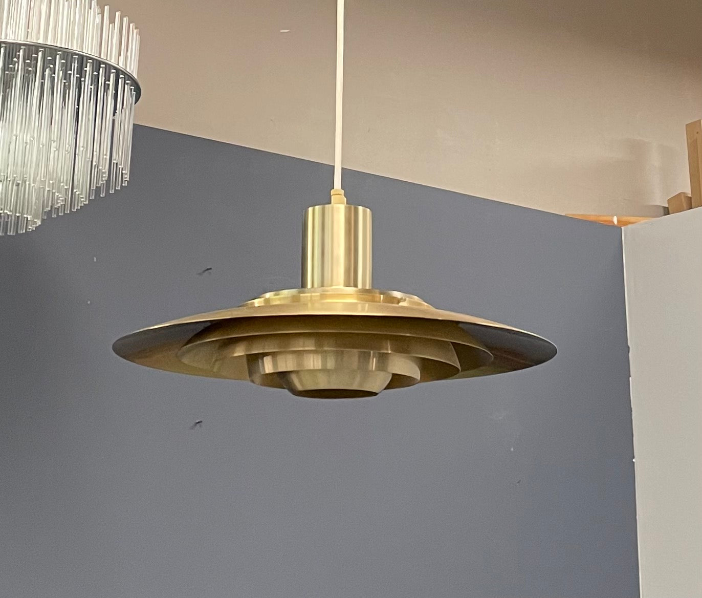 Pendant Lamp by Preben Fabricius & Jørgen Kastholm for Nordisk Solar Mid Century