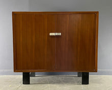 Load image into Gallery viewer, George Nelson Early Walnut Two Door Cabinet for Herman Miller Mid Century