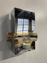 Load image into Gallery viewer, Mid-Century Stainless Steel and Brass Sconces in the Style of Romeo Rega