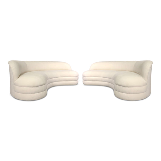 Mid century Pair of Weiman Style Sofas