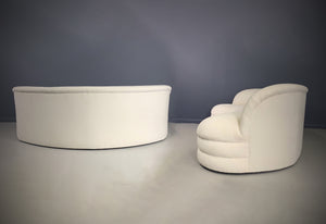 Mid century Pair of Weiman Style Sofas